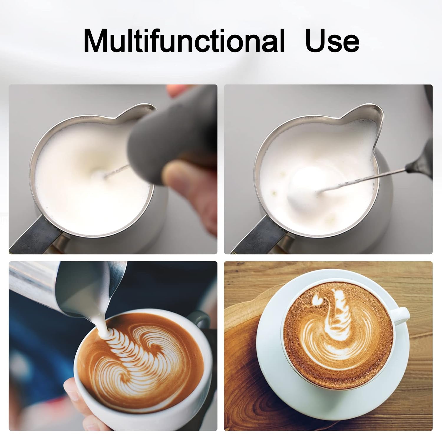 Latte Lux Stainless Milk Frother Latte Lux Stainless Milk Frother